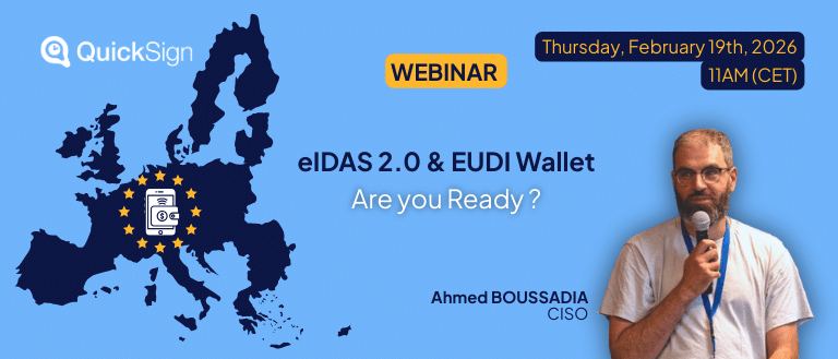 webinar, eIDAS, EUDI Wallet