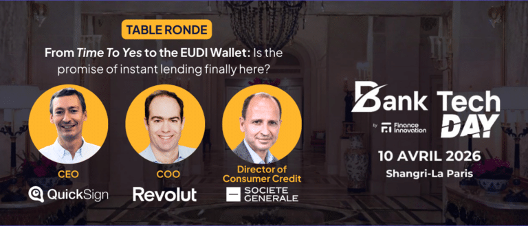 BankTech Day 2026 – From Time To Yes to the EUDI Wallet: Is the promise of instant lending finally here?